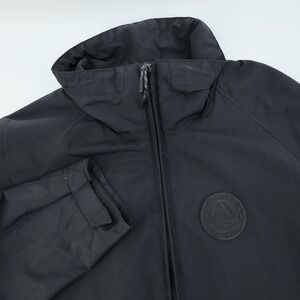 Burton Living Lining Mens Jacket Black Size Small Full Zip Coat‎